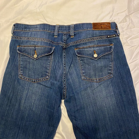 EUC Lucky Brand denim capri jeans. Size 14. - Picture 6 of 10